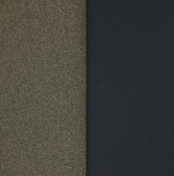 Onyx Black + Checkered Brown